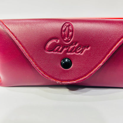 Luxury Cartier Sunglasses Box & Pouch – Protective Case for Designer Shades