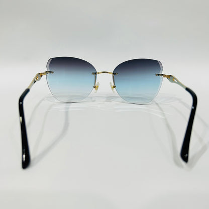 Stylish Heart-Shaped Gradient Sunglasses for Girls